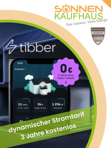 Tibber dynamischer Stromtarif ... senken Sie Ihre Stromkosten.