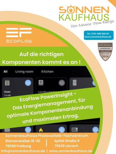 EcoFlow PowerInsight Energiemanagement