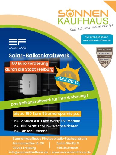 Bürger Solar Balkonkraftwerk 